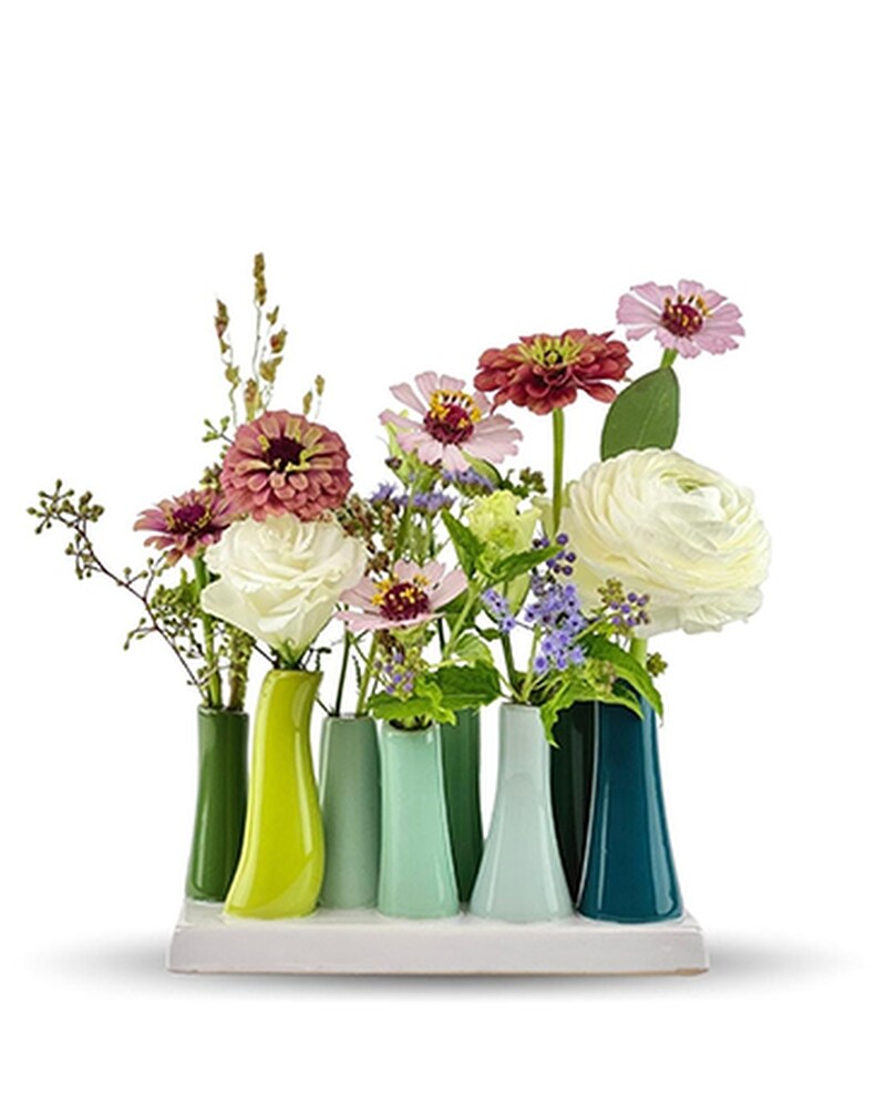 color pop bud vases