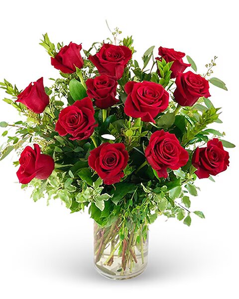 twinbrook's dozen red bouquet